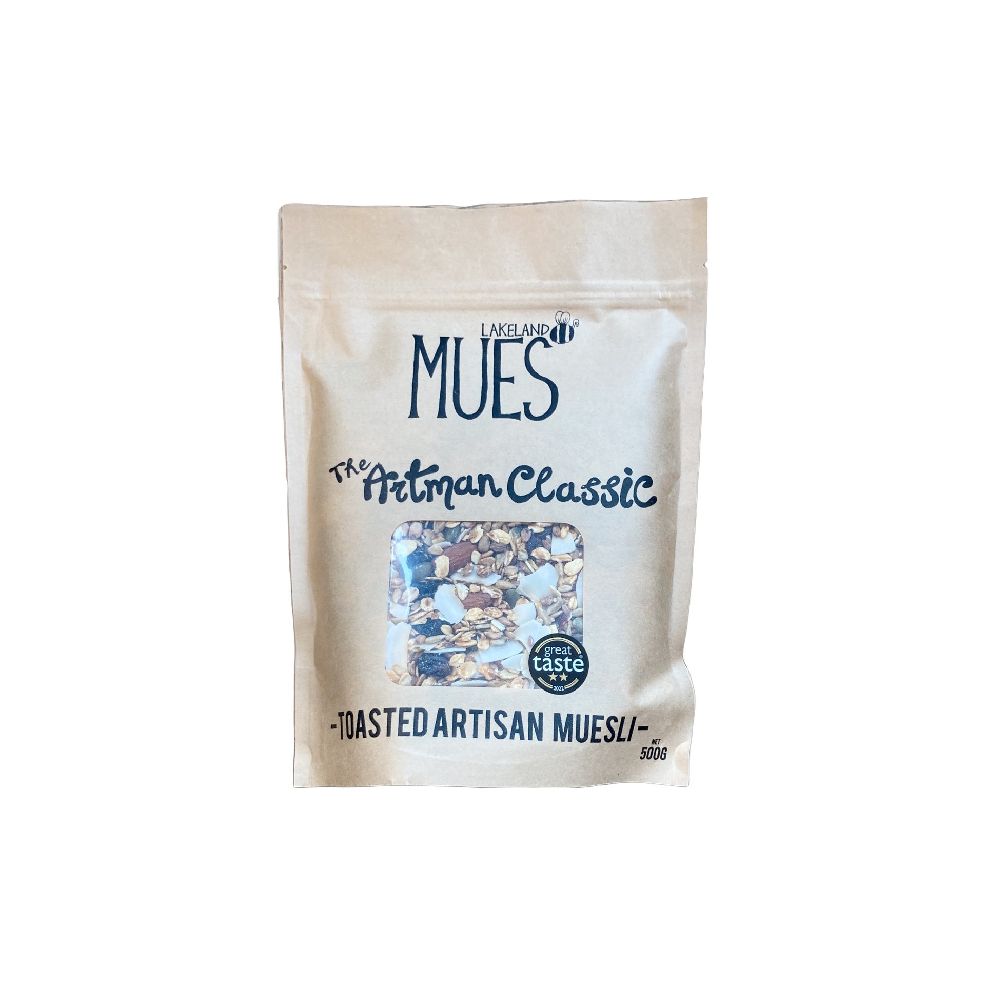 Lakeland Mues The Artman Classic 500g Toasted Artisan Muesli